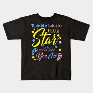 Twinkle Twinkle Little Star Only I Know W Gender Keeper Kids T-Shirt